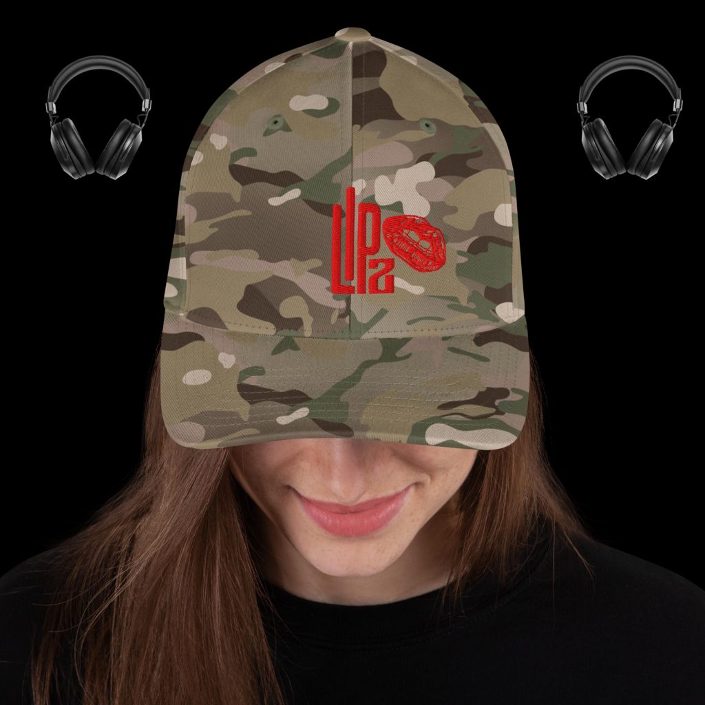 Lipz Camouflage Peak Cap